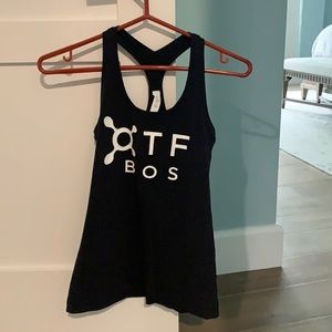 Black Lululemon Orangetheory Boston tank top